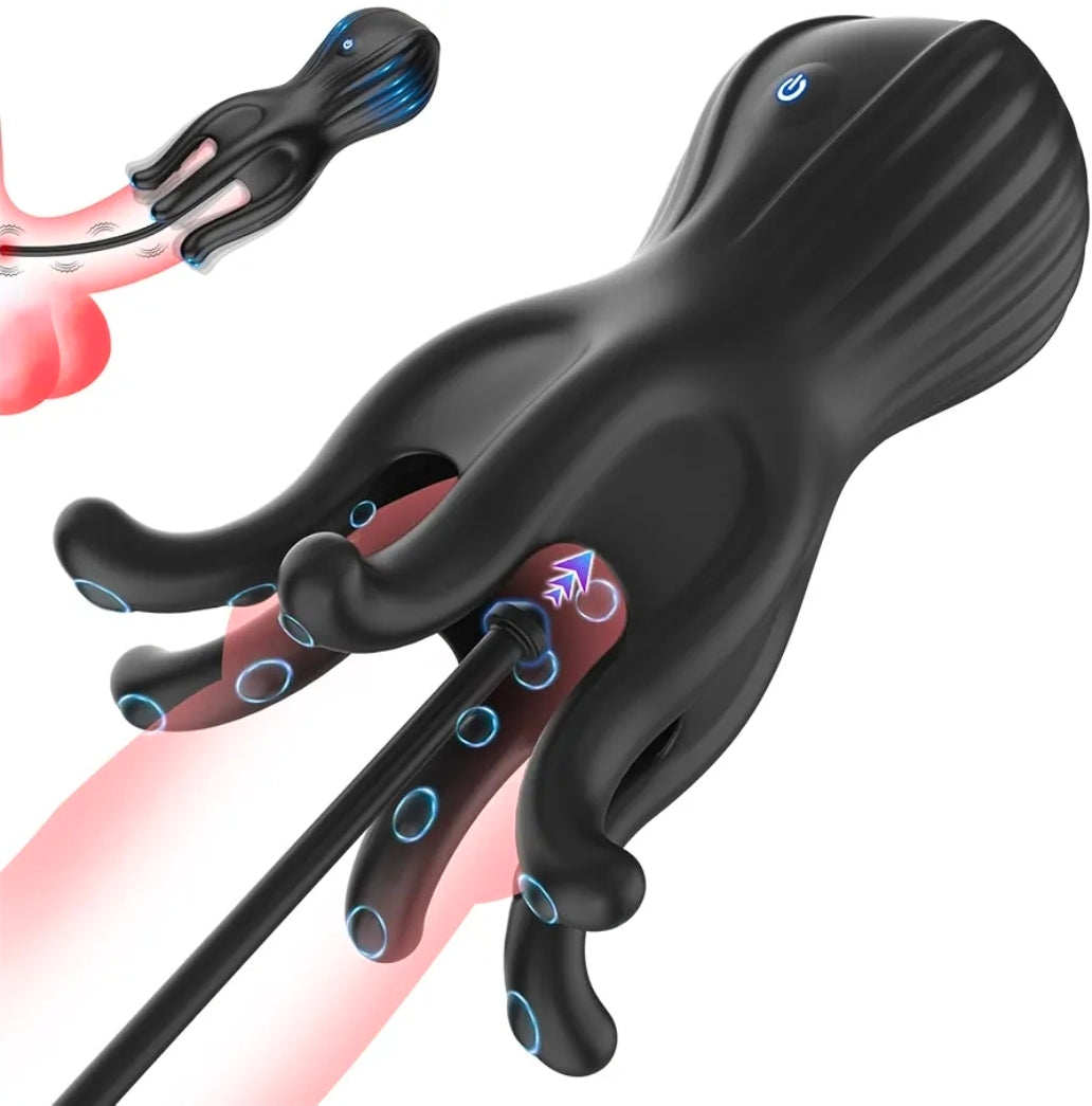 Penis Vibrator & Vibrating Penis Plug Urethra Sounds Vibrator, Detachable Male Masturbator with 10 Vibrations, Sounding Rods Penis Stimulator Cock Dilator, Catheters & Sounds, Adult Sex Toys for Men